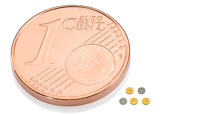 Miniaturisierte Ringe