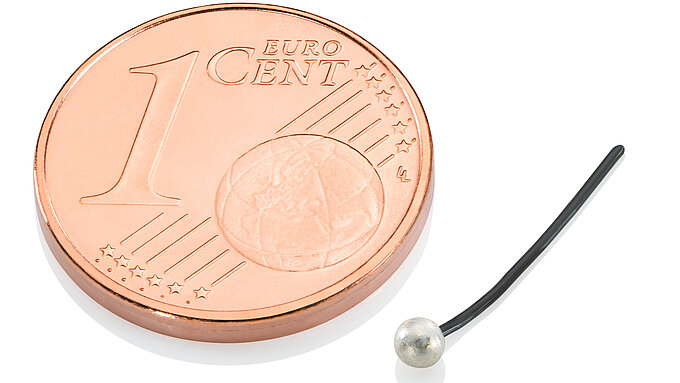 Miniaturisierte Halb- und Hohlkugeln