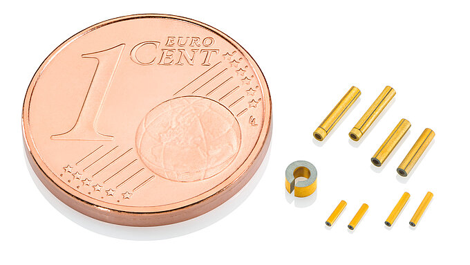 Miniaturisierte Rohre