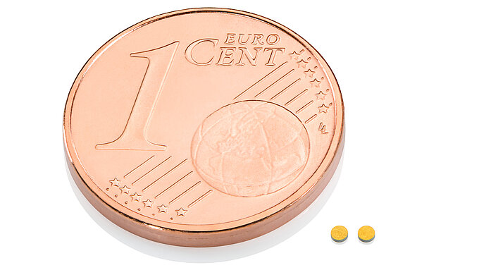 Miniaturisierte Scheiben